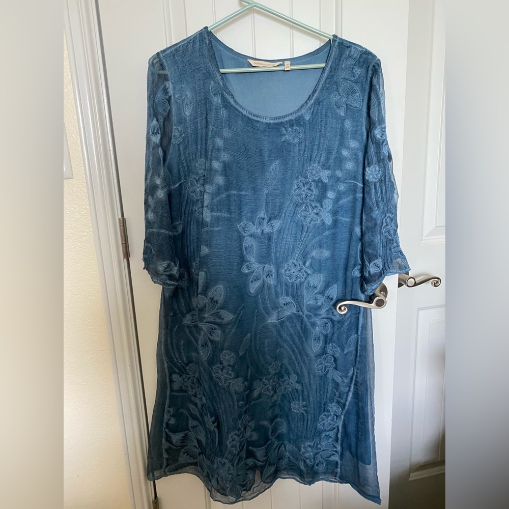Embroidered Dress from Soft Surrounding, never worn.